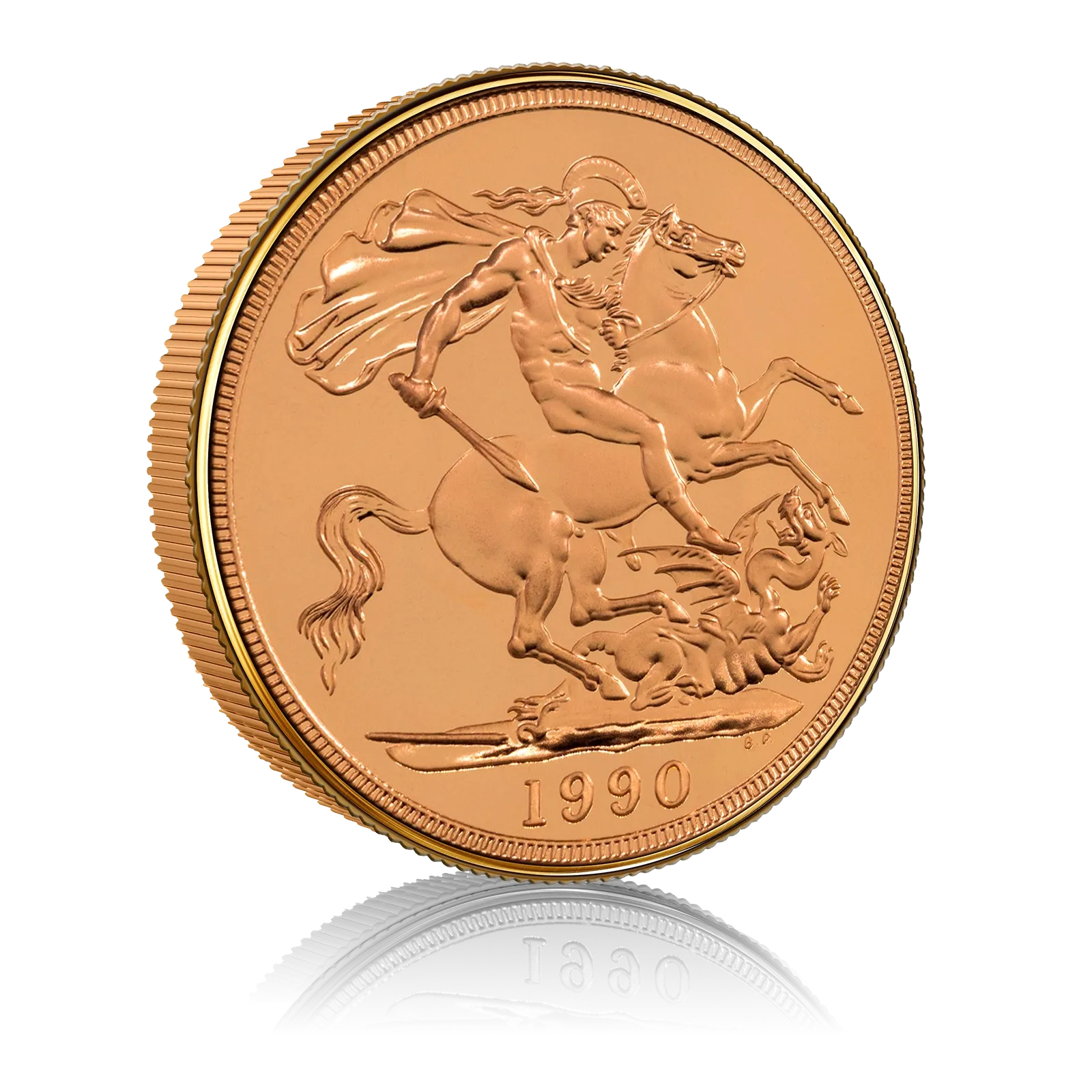 The 1990 UK Gold Proof Sovereign Three Coins (Box Set) 5